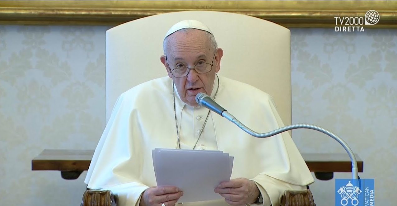 Udienza generale di Papa Francesco 21 aprile 2021