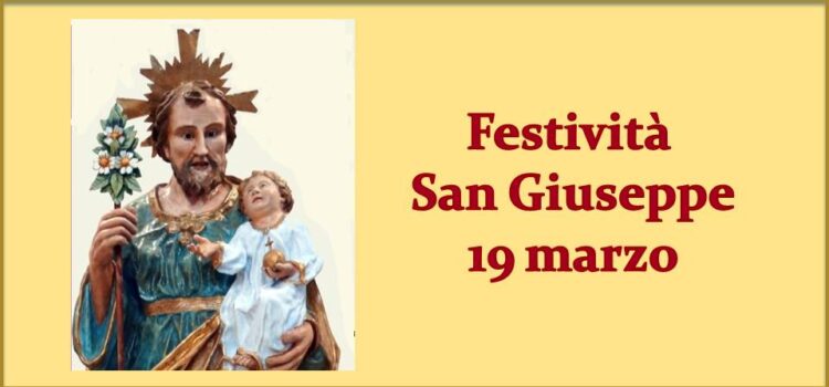 19 marzo 2023 – Festività San Giuseppe